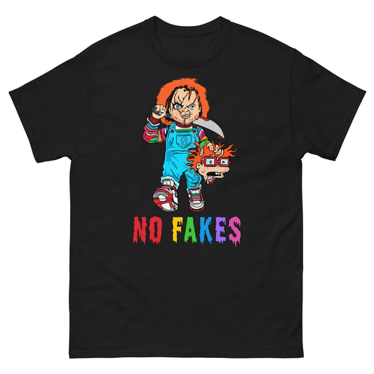 No Fakes Tshirt- Multi