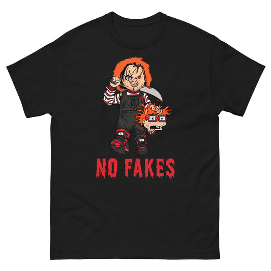 No Fakes Tshirt- Red