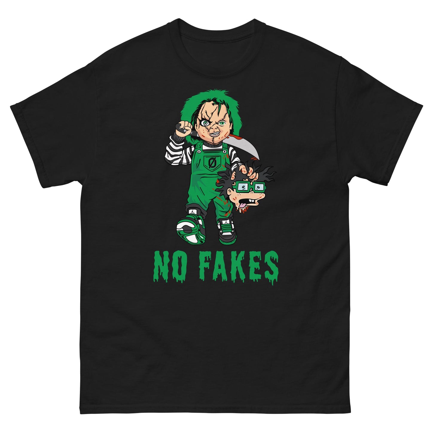 No Fakes Tshirt- Green